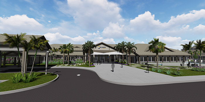 Next Step Ministry Center for Calvary Church Begins Construction in Jupiter Florida 