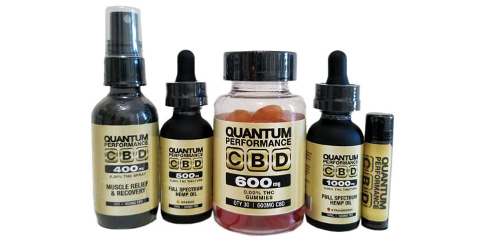 Marc Siegel CBD Quantum Performance products